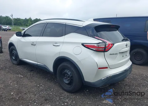 2017 Nissan Murano Sv z USA, uszkodzony, nr VIN 5N1AZ2MH4HN198887
